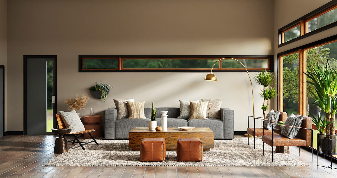 Luxury home interior